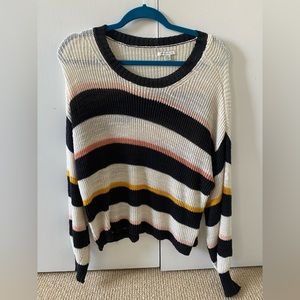 Striped AE sweater